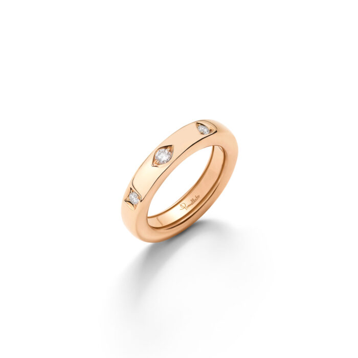 Ring Iconica mit Diamanten von Pomellato bei Juwelier Jasper in Lippstadt