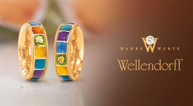 Wellendorff Ringe Meine Welt ist bunt bei Juwelier Jasper